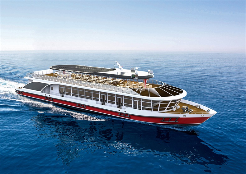 200 passenger lithium electric cruise boat
