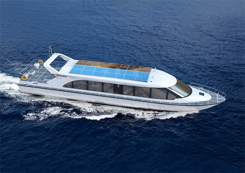 60-seat solar cruise boat